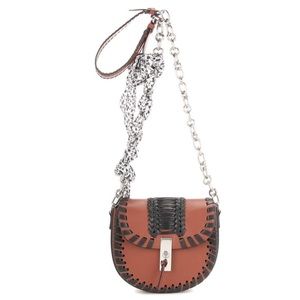 NWT - Altuzarra “Ghianda” brown leather saddle bag